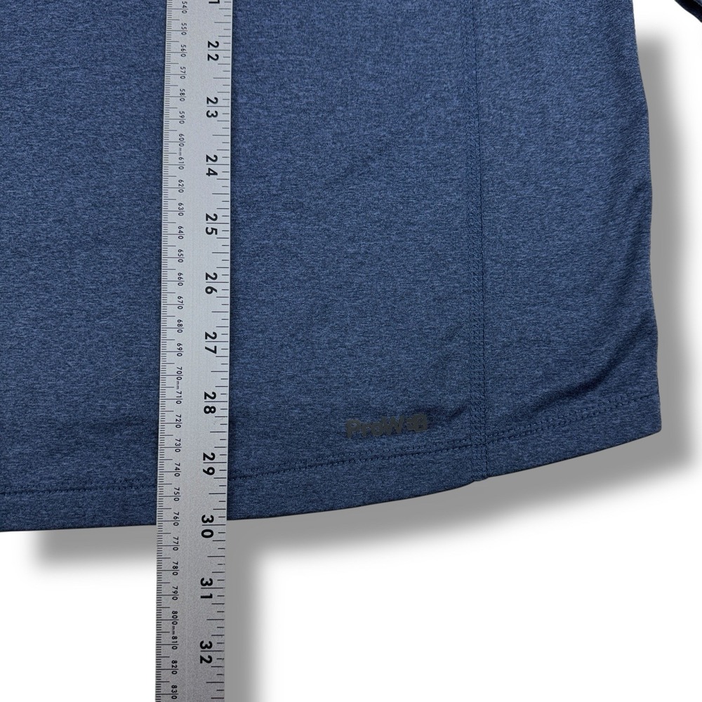 Spyder Active Shirt Mens XL‎ Blue Long Sleeve Stretch Pullover Poly Spandex - Picture 5 of 9